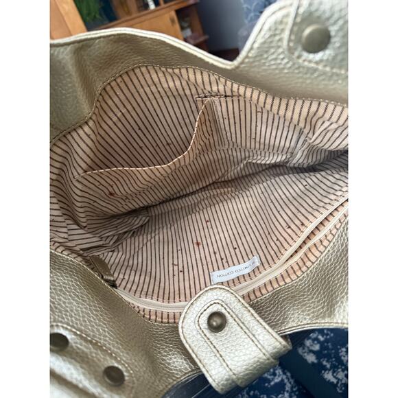 Limited Edition Gold Metalilic Xl Shoulder Bag - Picture 3 of 8